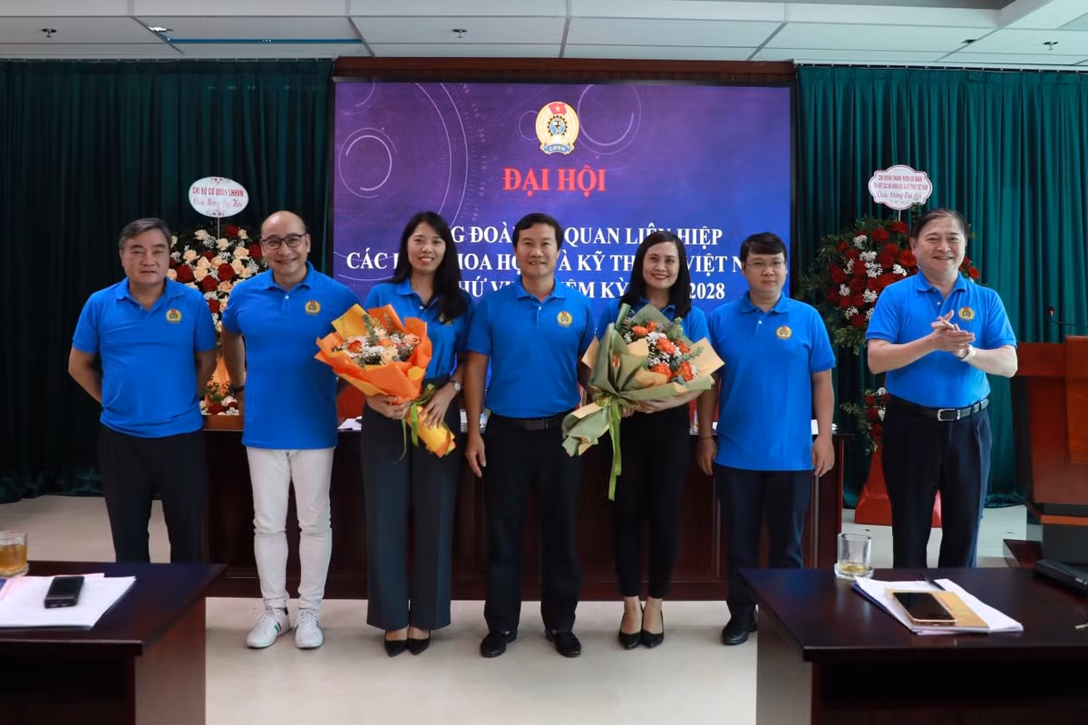 Đại hội Công đoàn Cơ quan Liên hiệp các Hội Khoa học và Kỹ thuật Việt Nam lần thứ VII - Hình 3 Dai hoi Cong doan Co quan Lien hiep cac Hoi Khoa hoc va Ky thuat Viet Nam lan thu VII-Hinh-3