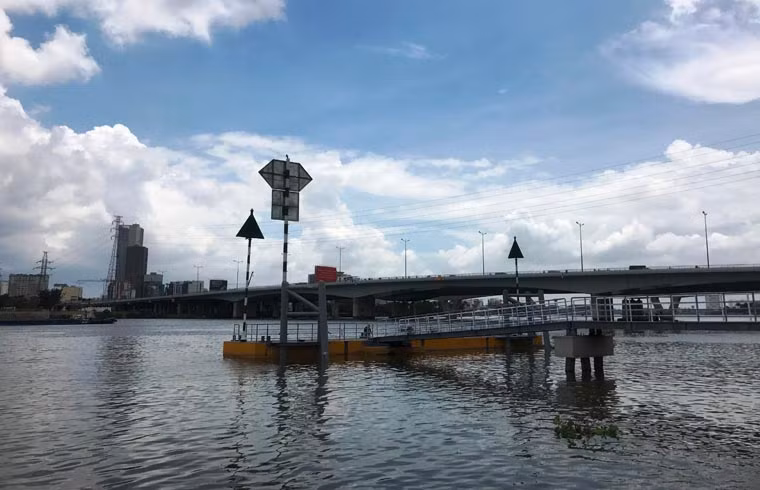 Bến Sài Gòn pearl đã hoàn thành và sẵn sàng phục vụ khách trên tuyến buýt đường sông số 1.