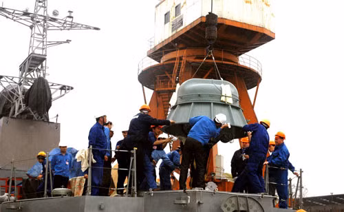 Tốc độ bắn của khẩu pháo cao tốc này lên tới 5000 viên mỗi phút - nghĩa là khoảng 8 phát mỗi giây và có khả năng hoạt động tự động hoàn toàn. Nguồn ảnh: Pinterest.