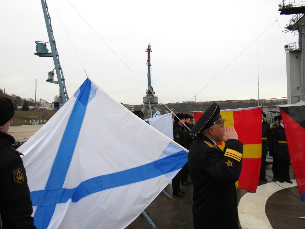 Đây là một trong số 7 tuần dương hạm tên lửa được đóng theo lớp Kara và Kerch cũng là chiếc cuối cùng của lớp tuần dương hạm này hoạt động tới tận ngày nay. Nguồn ảnh: Livejournal.