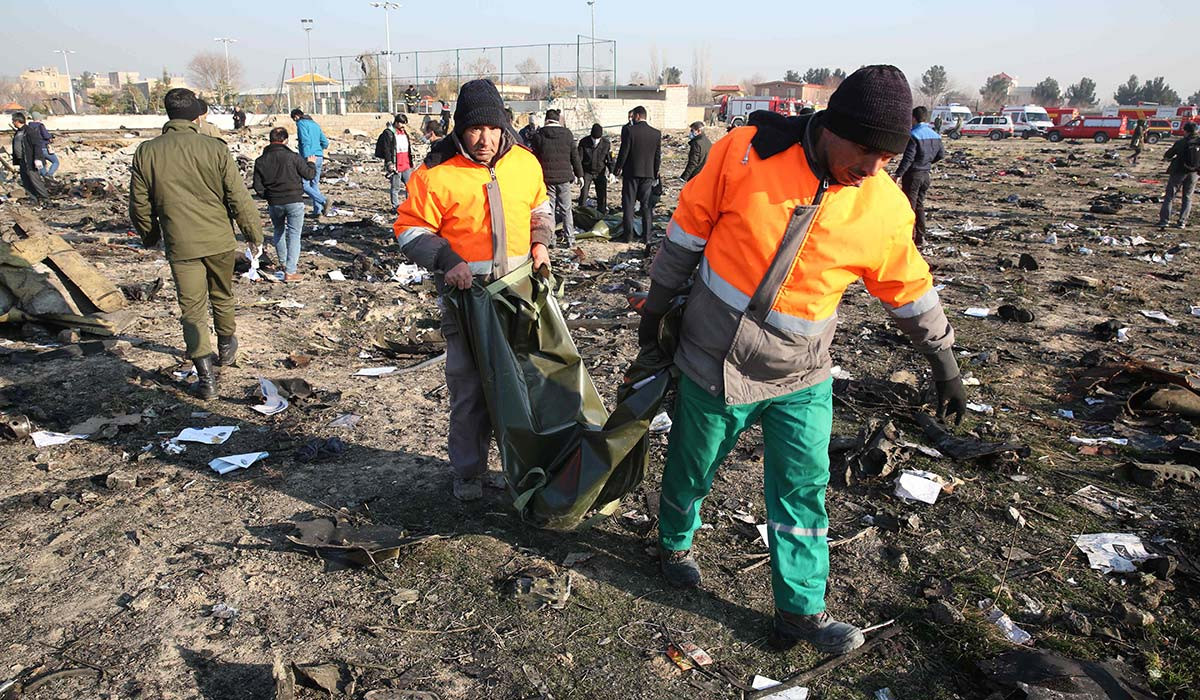 Phía Ukraine cũng khẳng định, Iran đã nói dối ngay từ đầu vì họ biết thừa rằng chuyến bay của Ukraine đã bị bắn hạ bởi tên lửa nhưng không chịu thừa nhận. Nguồn ảnh: BI.