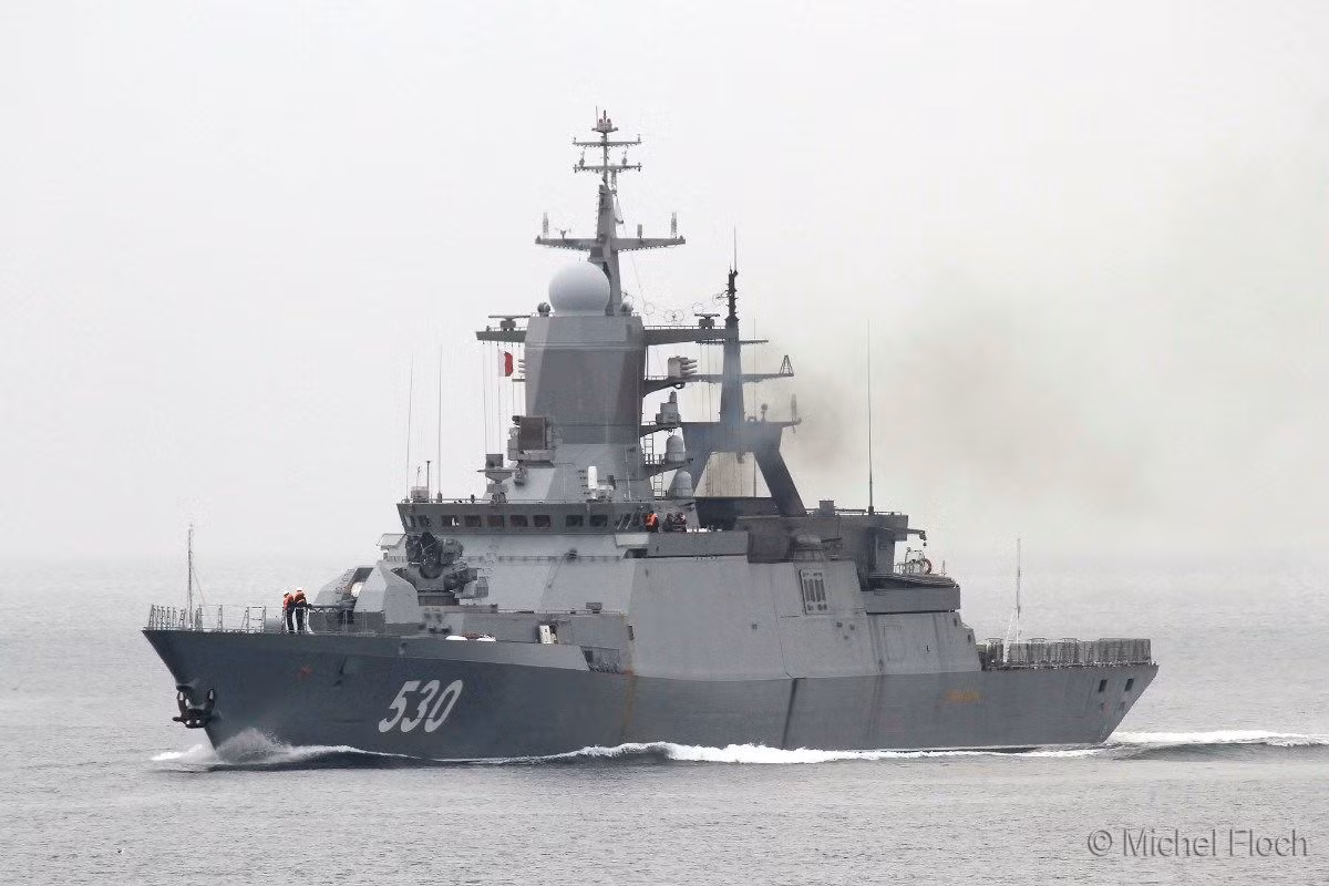 Hợp đồng trị giá tới 180 tỷ Rúp tương đương với khoảng 2,7 tỷ USD này dự kiến sẽ tốn của Nga tới hơn 15 năm trước khi toàn bộ cả 10 tàu hộ vệ hạm Steregushchiy được nhập biên đẩy đủ. Nguồn ảnh: Rumil.