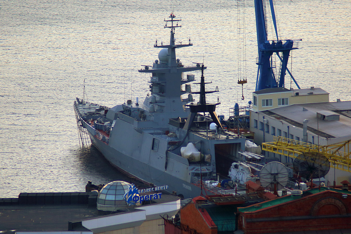 Hải quân Nga dự kiến sẽ đóng mới tới 24 hộ vệ hạm loại này. Hiện tại đã có 6 chiếc hộ vệ hạm lớp Steregushchiy đang được Nga sử dụng trong biên chế, chủ yếu trong hạm đội biển Baltic. Nguồn ảnh: Rumil.