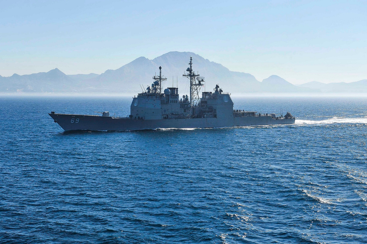 Hải quân Mỹ hiện tại đang có 22 tuần dương hạm lớp Ticonderoga hoạt động trong biên chế. Trước đó có tổng cộng 27 tàu lớp này đã được đóng mới, tuy nhiên tới nay đã có năm chiếc được cho nghỉ hưu. Nguồn ảnh: BMDPO.