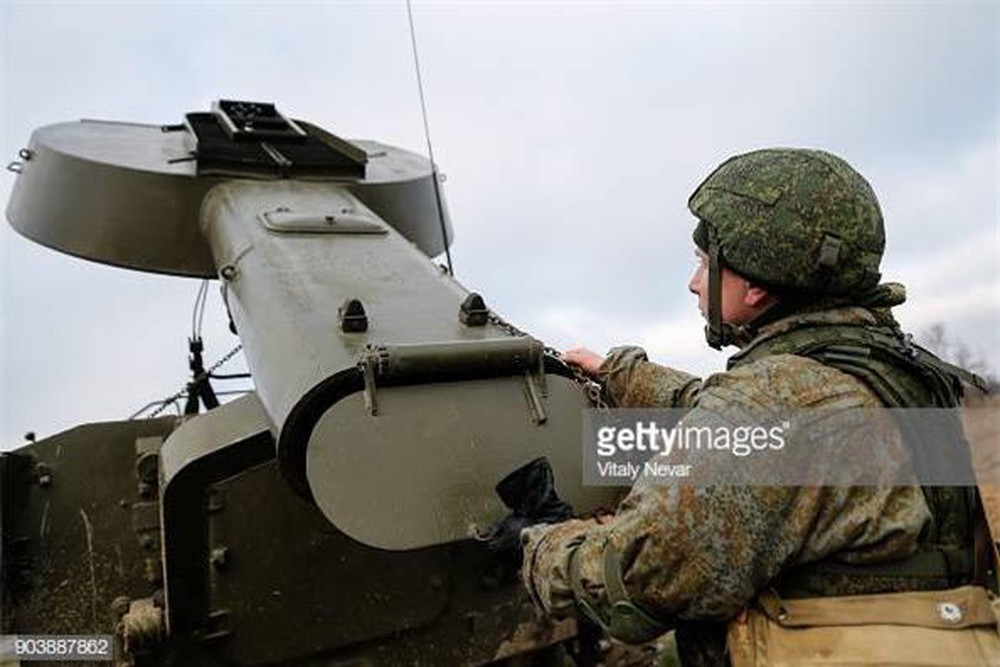 Thiết bị này từng được sử dụng ở Syria và tỏ ra khá hữu hiệu khi có thể giải quyết được mọi loại mìn trong tầm phá huỷ của nó. Nguồn ảnh: Gettyimg.