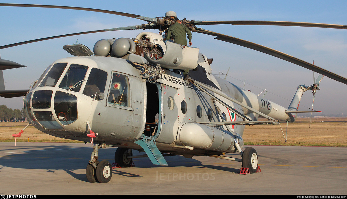 Loại trực thăng đa dụng này tỏ ra khá hiệu quả và tiết kiệm chi phí khi phục vụ trong biên chế của quân đội Mexico và rất có thể trong tương lai quốc gia này vẫn sẽ tin dùng Mi-17 từ Nga. Nguồn ảnh: Amadade.