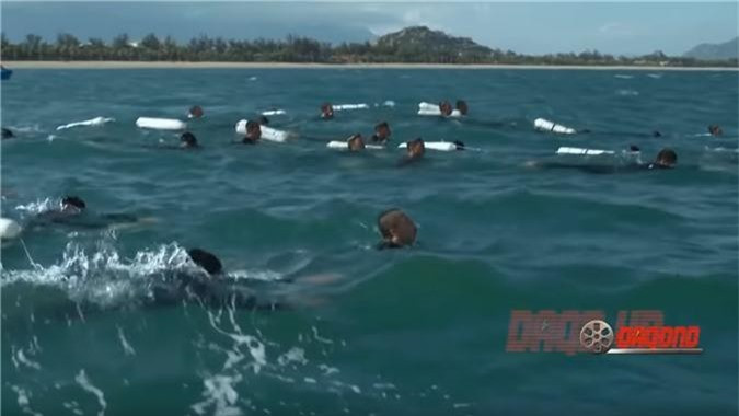 Chỉ tính riêng trên chiến trường Cửa Việt - Đông Hà, đặc công Hải quân đã đánh 300 trận lớn nhỏ, đánh hư hại hoặc chìm tại chỗ 336 tàu chiến đấu, tiêu hao nhiều sinh lực địch. Nguồn ảnh: QDND.