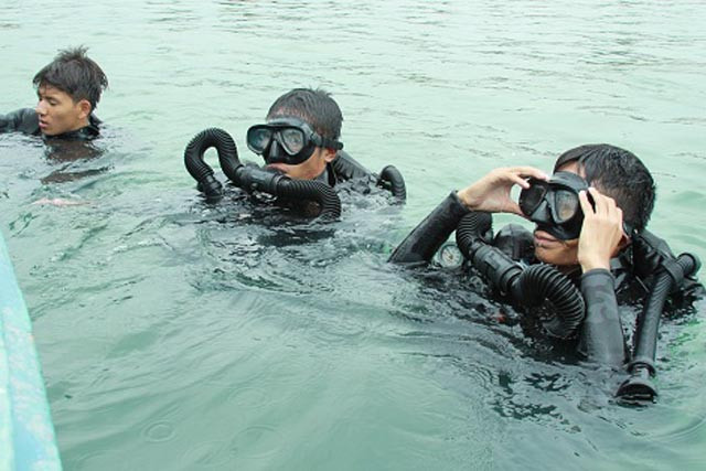 Những đặc công người nhái của Việt Nam trong thời hiện đại được ví như anh hùng Yết Kiêu trong lịch sử với hành tung và lối đánh "xuất quỷ nhập thần". Nguồn ảnh: Danviet.