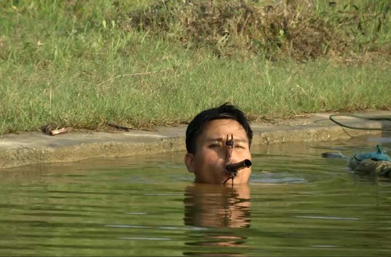 Trong đó, lực lượng đặc công nước có khả năng tác chiến tốt hơn cả khi có thể vừa tiếp cận mục tiêu trên biển, vừa đủ khả năng để tác chiến như đặc công bộ hoặc như đặc công biệt động. Nguồn ảnh: Danviet.