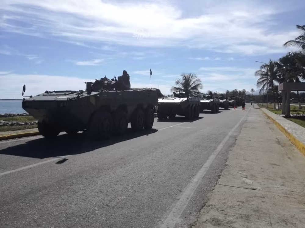 Đây là một điều khá lạ lùng vì từ trước tới nay quốc gia Nam Mỹ này thường chỉ nhập khẩu vũ khí, trang thiết bị chủ yếu từ Nga. Nguồn ảnh: Sina.