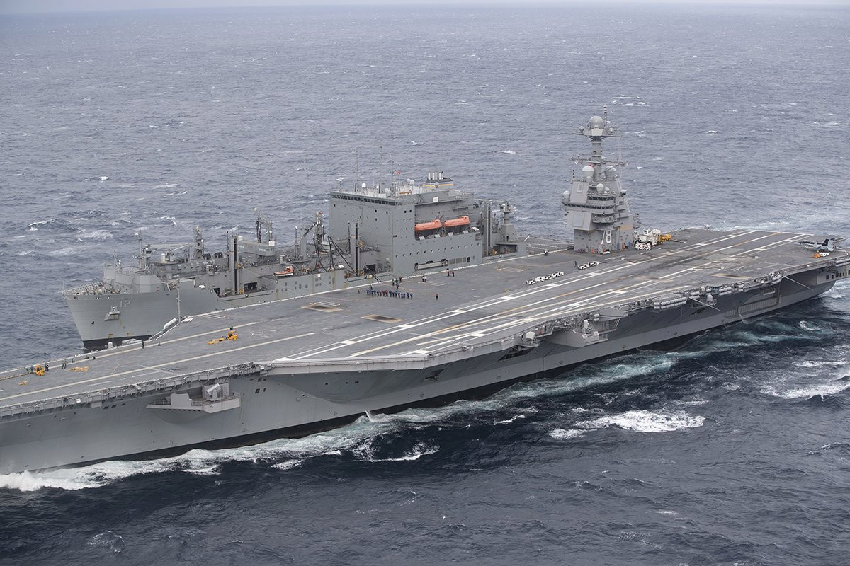 Theo đó, tàu sân bay USS Gerald R. Ford của Hải quân Mỹ "có khả năng tự vệ rất giới hạn" khiến nó "giảm khả năng tự vệ và sống sót khi tham gia thực chiến trên biển". Nguồn ảnh: Pinterest.