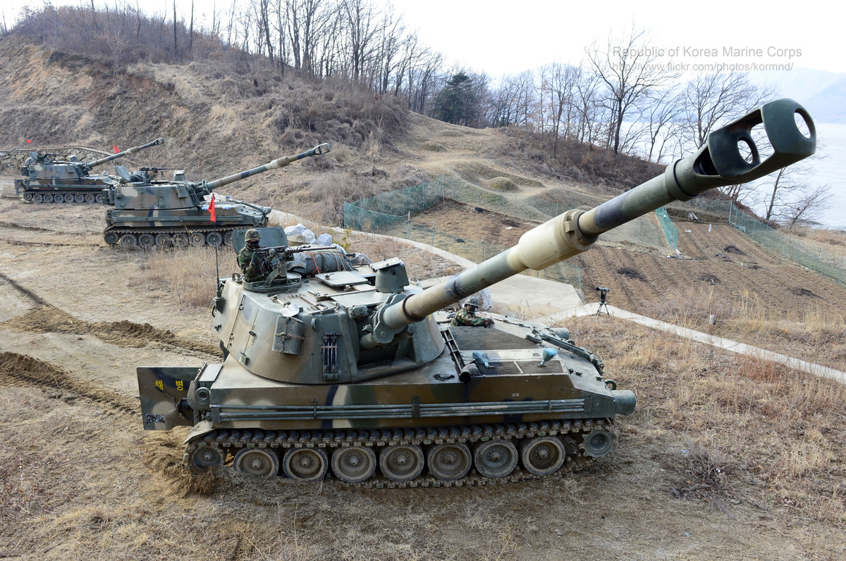 Động cơ này cho phép K9 Thunder di chuyển được quãng đường tối đa 480 km ở tốc độ 67 km/h. Nguồn ảnh: QQ.