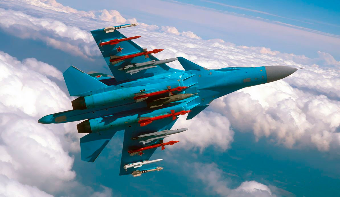 Trong các năm từ 2015 tới 2019, Su-34 luôn là loại máy bay được Nga đặt mua nhiều nhất để trang bị cho lực lượng mình. Nguồn ảnh: Rumil.