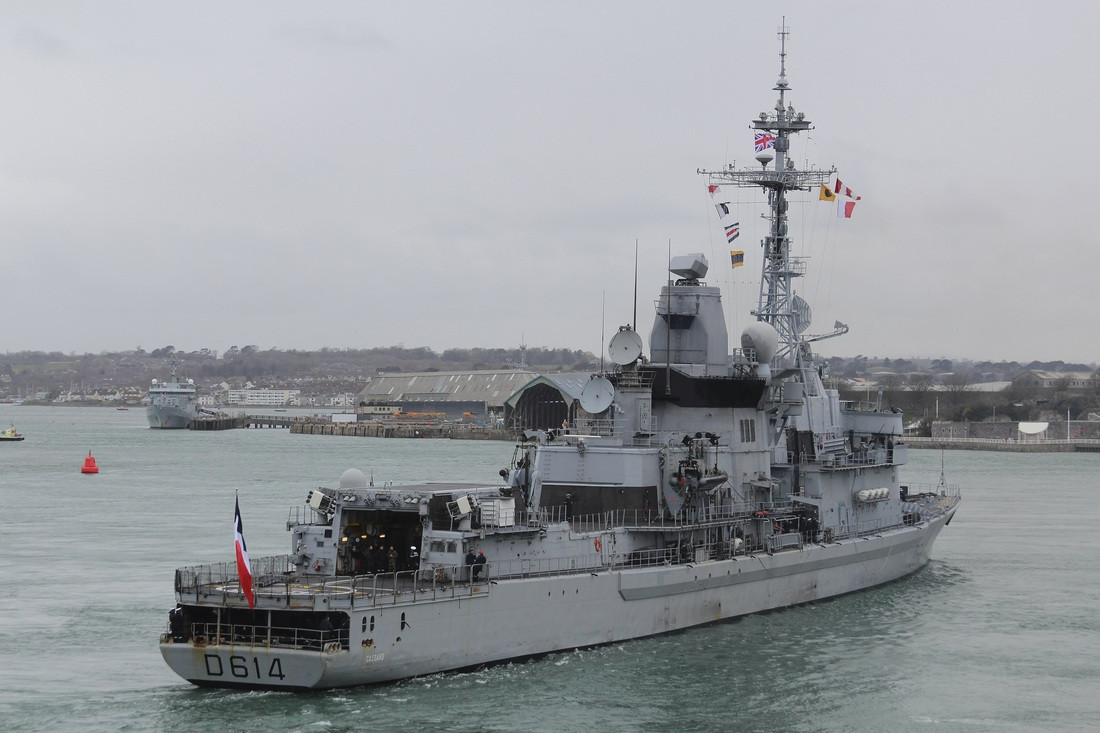 Lớp khinh hạm Cassard hay còn được Pháp đặt tên là lớp Type F70 AA được hải quân Pháp chế tạo chú trọng vào việc thực hiện nhiệm vụ phòng không trên biển. Nguồn ảnh: Pinterest.