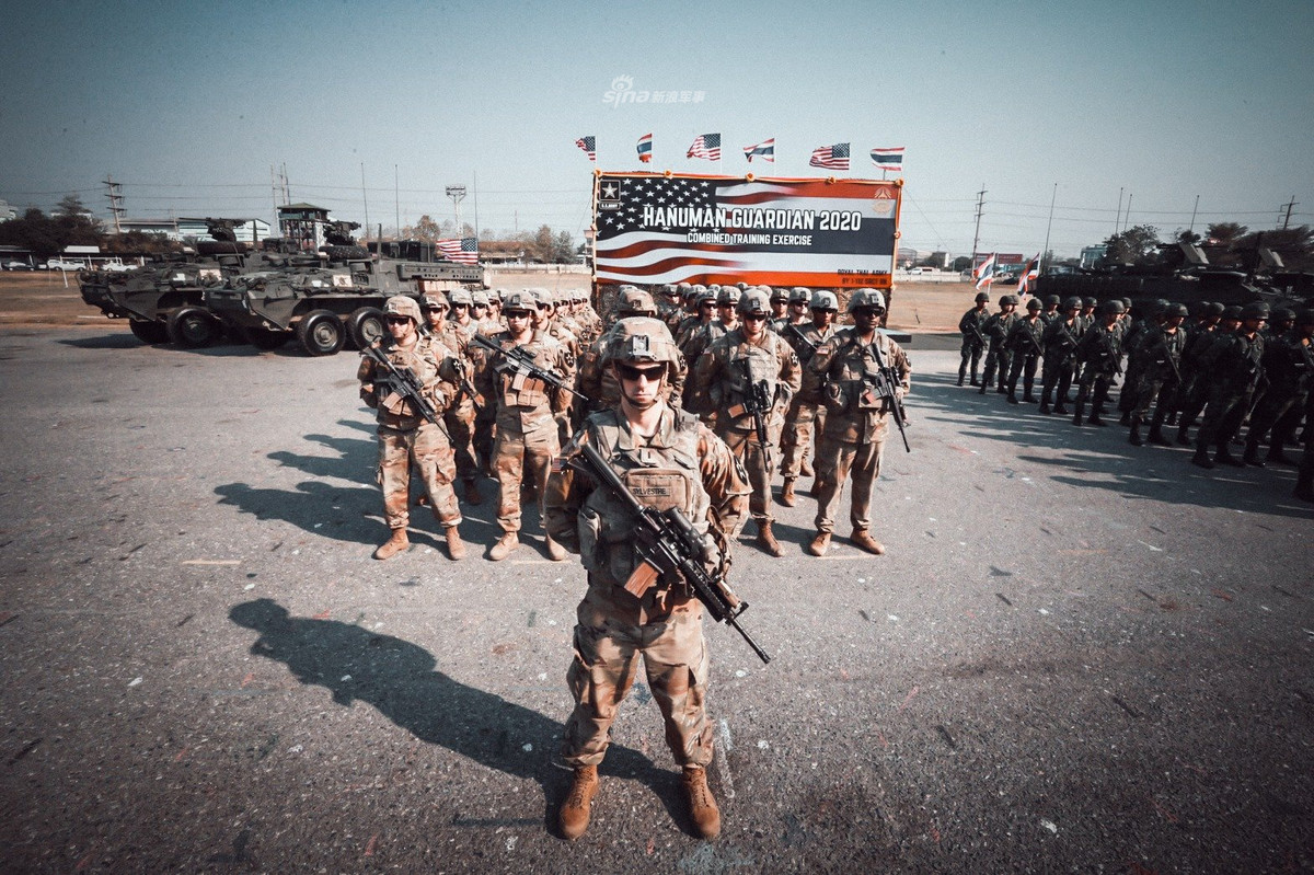 Ở phía Mỹ, các lực lượng tham gia cuộc tập trận bao gồm Lữ đoàn 2 Lục quân. Nguồn ảnh: Sina.