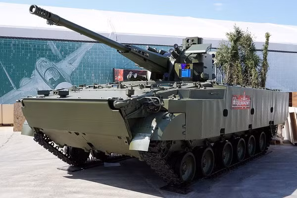 Đó là chưa kể đến việc, đạn cỡ 57mm cũng đủ sức để khoan thủng nhiều loại xe bọc thép chở quân hiện nay - khiến cho sức chiến đấu và khả năng đáp ứng chiến trường của 2S38 Derivatsya là cực kỳ cao. Nguồn ảnh: Rumil.