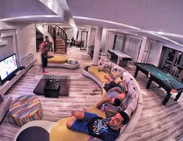 Mặc dù các quản trị viên trang web đã nhận được email nhưng họ vẫn chưa hồi đáp ý kiến cho một cuộc phỏng vấn với phóng viên trên báo chí, chỉ chia sẻ rằng hình ảnh này được tổng hợp từ rất nhiều trang Facebook cá nhân của các cậu ấm cô chiêu có cuộc sống giàu có tại Iran.