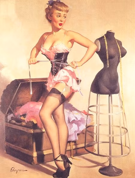 Corset là chiếc áo nịt ngực siết chặt vòng eo, tôn đường cong cơ thể phụ nữ, rất thịnh hành thời nữ hoàng Victoria (thế kỷ 19). Phụ nữ châu Âu quý tộc thời xưa thường bó mình trong chíc áo này để có thân hình hoàn hảo khi xuất hiện.