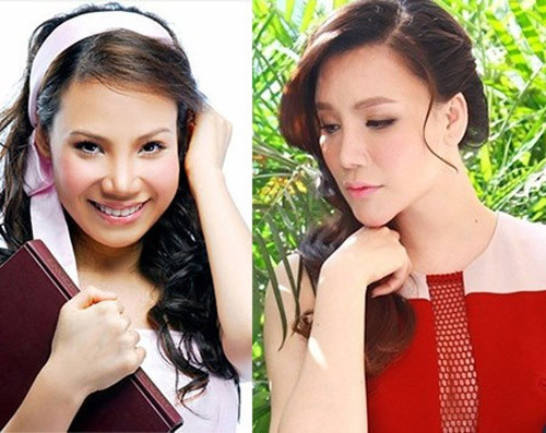  Chiếc cằm nhọn và dài của ca sĩ đất Cảng trông không hề giống cằm thường, và khác hẳn thời quá khứ.