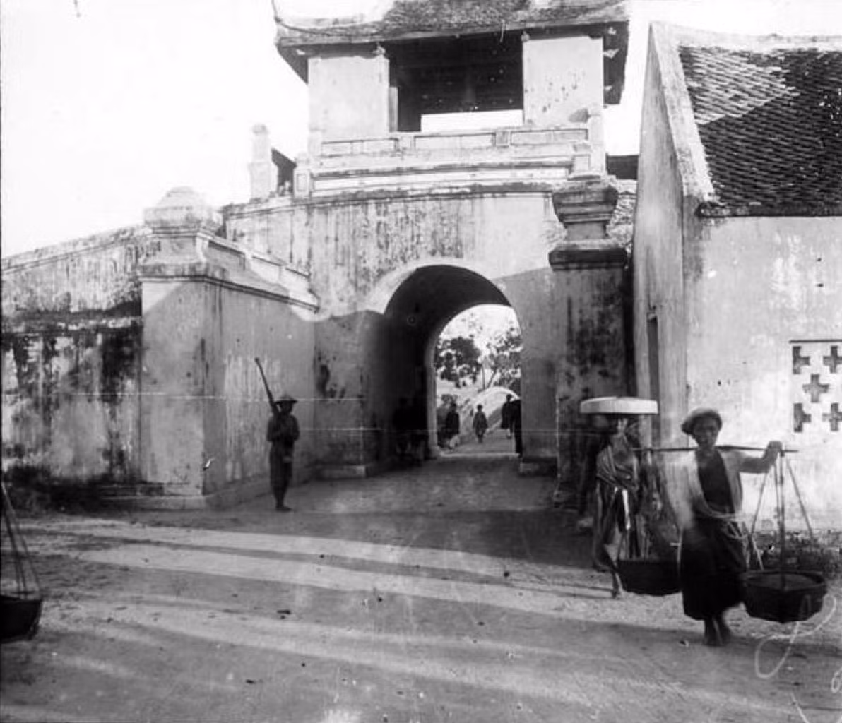 Một cảnh cổng của thành Thọ Hạc. Những dấu tích của tòa thành này này nay hầu như không còn. Ảnh tư liệu.