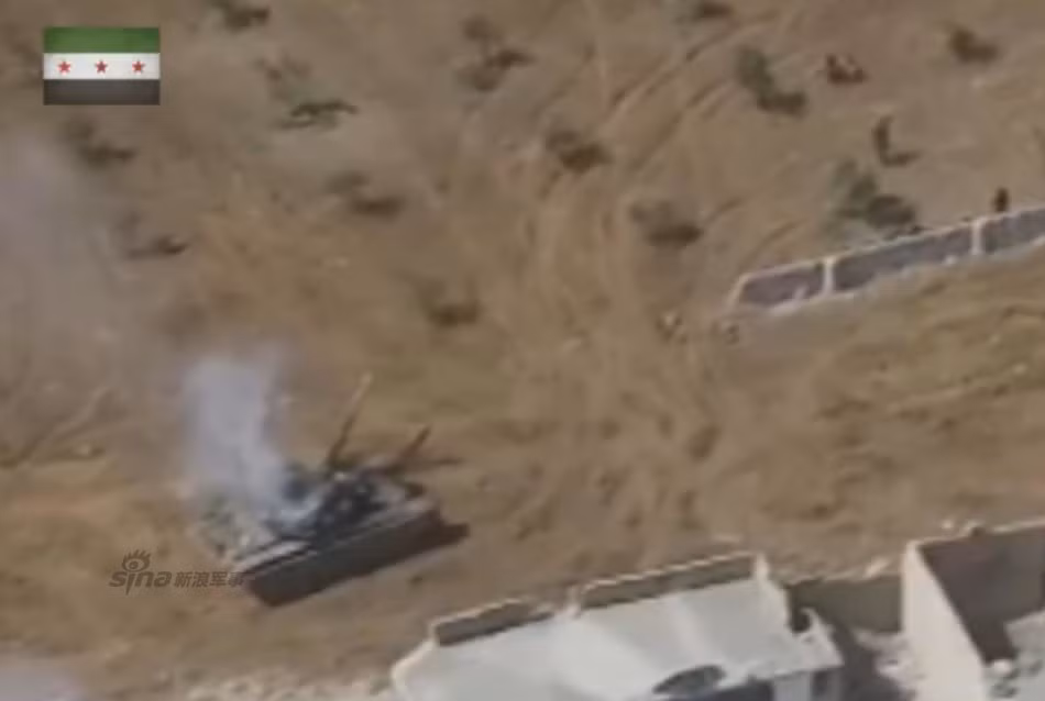 Tuy nhiên có thể nó cũng gây ra một số hư hại ở tháp pháo hoặc là thân xe T-90.