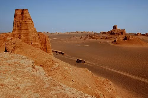 Sa mạc Lut ở Iran là nơi nóng nhất trên trái đất.