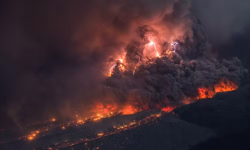  Một cảnh tượng vô cùng kỳ thú hiện ra. 