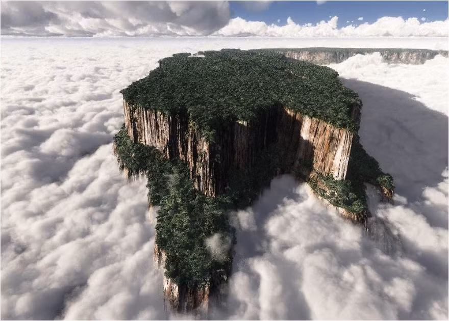 Núi Roraima, còn được gọi là Tepuy Roraima và Cerro Roraima là dãy núi cao nhất trong chuỗi Pakaraima vùng Nam Mỹ. Các ngọn núi này là một trong những kiến tạo địa chất lâu đời nhất trên Trái đất, có niên đại khoảng hai tỷ năm trước đây trong thời kỳ tiền Cambri.