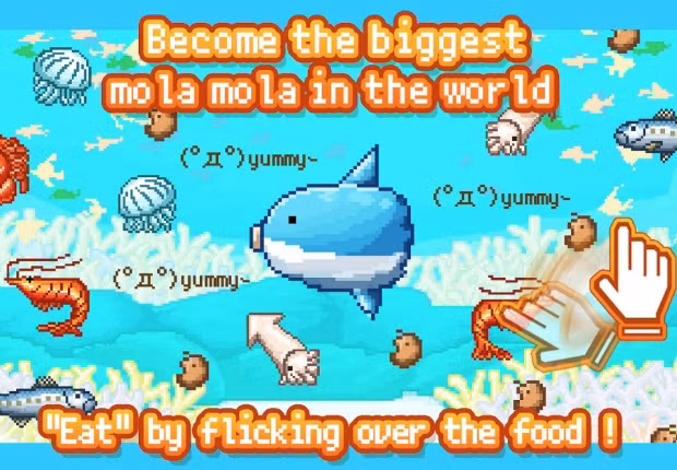 Hiện nay, Mola Mola là một trò chơi điện tử phổ biến ở Nhật với hơn 6 triệu lượt tải.