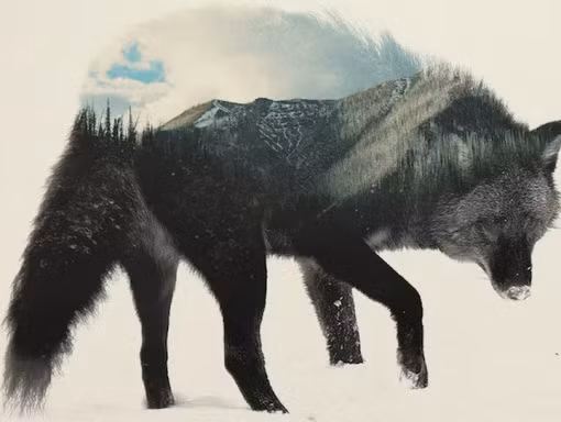 Những ngọn núi và bầu trời tạo nên sự cuốn hút. 