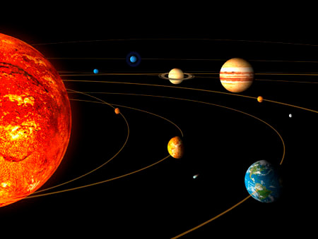 Con người chính là những hành khách trên “con tàu” Trái đất bay xung quanh Mặt trời với tốc độ 107.182 km/h.