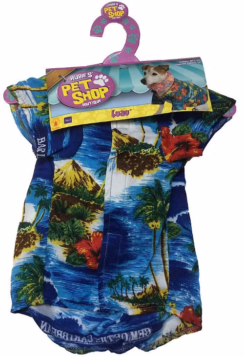 Trang phục dự tiệc Halloween của cún cưng thật sặc sỡ.