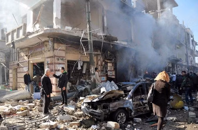 Cuộc không kích của quân đội Syria đã không gặp bất kỳ sự ngăn cản của lực lượng phòng không nào của Thổ Nhĩ Kỳ; chỉ với những máy bay chiến đấu MiG-21, sử dụng rốc két và bom thông thường, nhưng đã làm 33 binh sĩ thiệt mạng, hơn 30 người khác bị thương, phá hủy nhiều vũ khí; trận tiến công đã gây sốc cho Quân đội Thổ Nhĩ Kỳ.