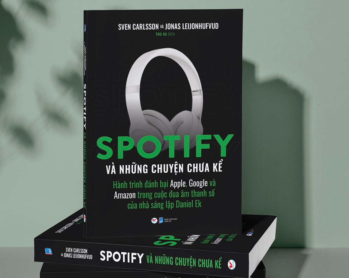 Cuốn sách "Spotify và những chuyện chưa kể" kể về sự trỗi dậy bền bỉ của gã khổng lồ âm nhạc trực tuyến Spotify.