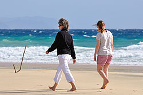 Một ưu điểm khác của đi bộ là không cần phải tập trung cao độ giống như đang chạy. Chính vì vậy, bạn có thể trò chuyện với người cùng tập để quãng thời gian này trôi nhanh hơn.