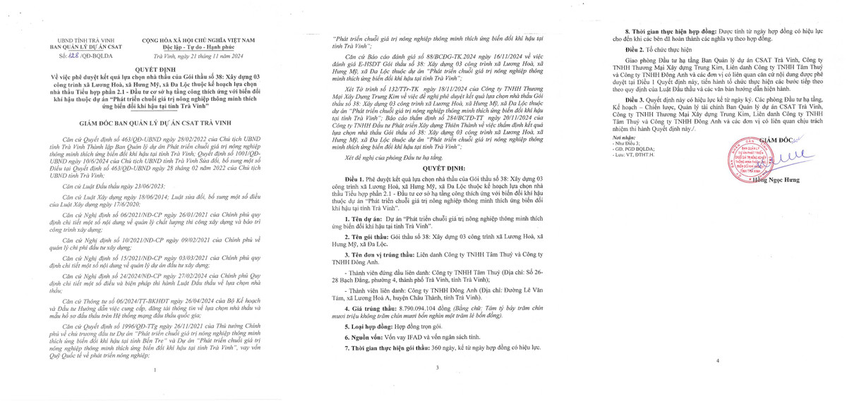 Tra Vinh: Cong ty Tam Thuy se thi cong mo rong duong Chu Van An-Hinh-2