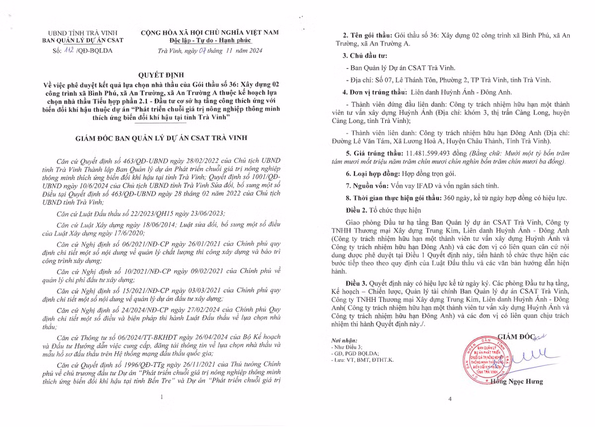 Tra Vinh: 4 nha thau canh tranh goi sua chua chong tham mat duong hon 3 ty-Hinh-4