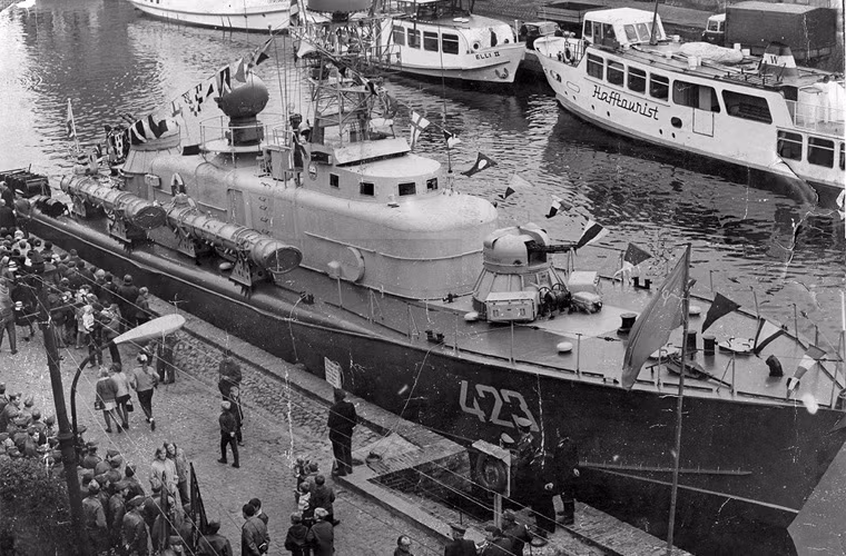 Tàu phóng lôi Shershen có chiều dài 34,7m, rộng 6,7m và mớn nước 1,5m, lượng giãn nước tiêu chuẩn 129 tấn trong khi toàn tải khoảng 161-170 tấn tùy vào nhiều điều kiện. Nguồn ảnh: Parkflyer