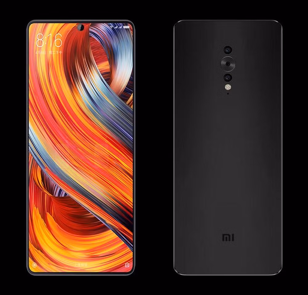 Thương hiệu smartphone Trung Quốc Xiaomi Mi Mix 3 dự kiến sẽ ra mắt vào mùa thu 2018. Ảnh: Concept Phones.