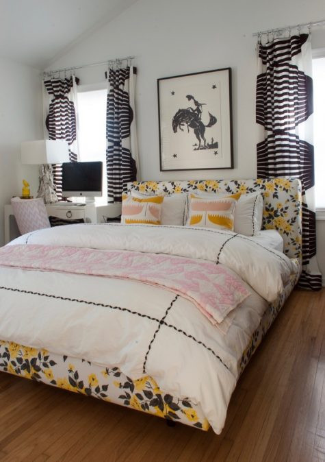 Năm 2018, phòng ngủ được các kiến trúc sư sử dụng để khai thác sự sáng tạo của mình. Những thiết kế hoa văn sẽ giúp gia chủ đi vào giấc ngủ dễ dàng hơn. Ảnh: Homedit.