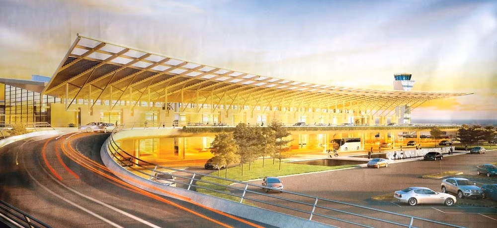 Đường bay khai thác đầu tiên sẽ kết nối Quảng Ninh với khu vực phía Nam. Sau đó, là đường bay nối Seoul, Macao và Trung Quốc. Ảnh: Baoquangninh.