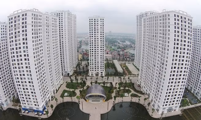 Times City là tổ hợp sống sang trọng, bao gồm nhiều phân khu chức năng: căn hộ, trung tâm thương mại, bệnh viện, trường học, công viên, hồ nước, hồ bơi, thủy cung, quảng trường với sân khấu nhạc nước đặc trưng...Ảnh: Zing.
