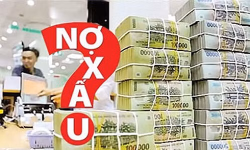 Theo tính toán của Ủy ban Giám sát Tài chính Quốc gia, tỷ lệ nợ xấu của ngành ngân hàng là 9,5% tổng dư nợ.(ảnh minh họa: KT)