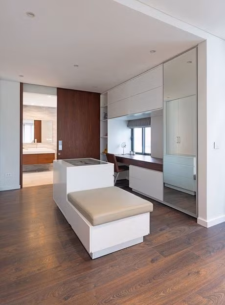 Phòng ngủ của lũ trẻ được bố trí ở tầng 3.