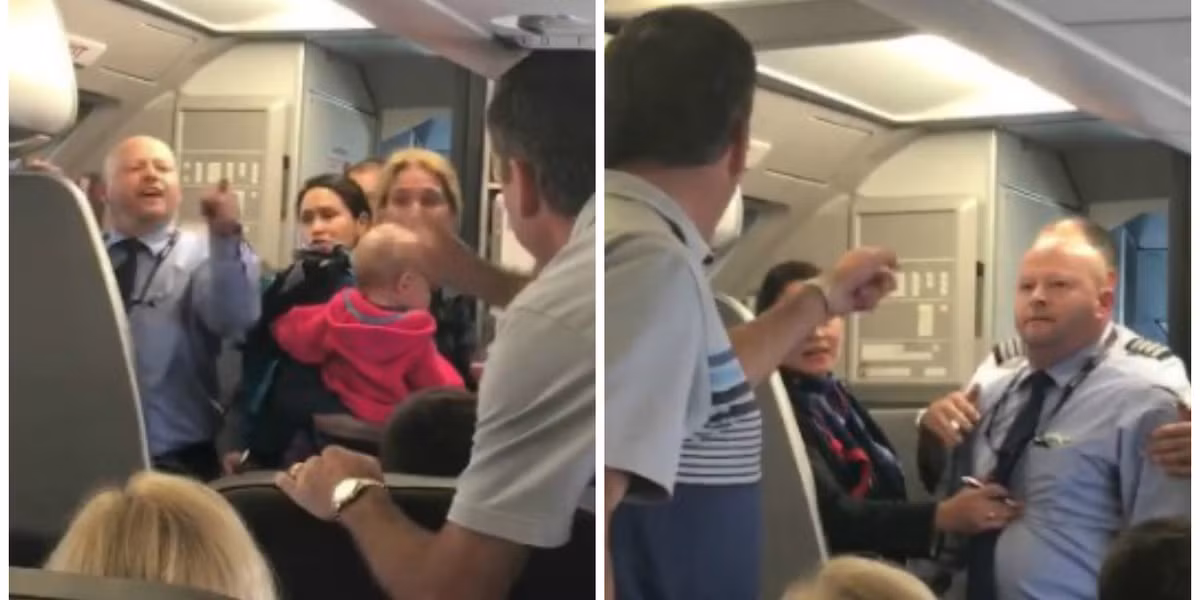 Cũng trong tháng 4/2017, một tiếp viên hàng không của hãng American Airlines bị đình chỉ công việc sau khi có hành động thô bạo với một nữ hành khách có con nhỏ. American Airlines đã phải lên tiếng xin lỗi sau vụ việc này. Ảnh: Dailydot.