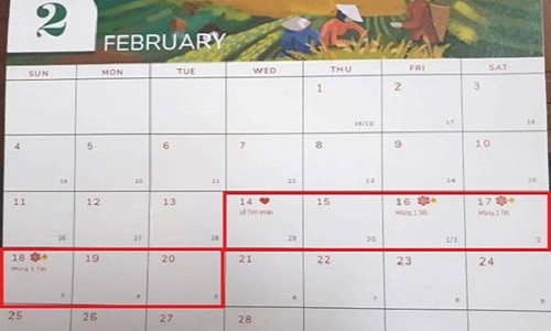 Người lao động được nghỉ 7 ngày liên tục dịp Tết Nguyên đán 2018 . Ảnh: Minh Thư