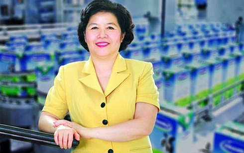 Đầu năm nay, HĐQT Vinamilk tiếp tục bổ nhiệm bà Mai Kiều Liên – Thành viên HĐQT làm Tổng giám đốc với nhiệm kỳ 5 năm kể từ 15/4/2017. Ảnh: Nhịpcaudautu.