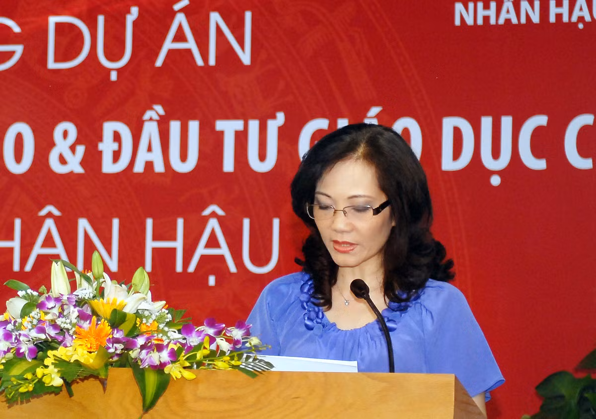 Bà Lê Thị Thúy Ngà - Chủ tịch CTCP Tập đoàn Nam Cường nằm trong số những nữ đại gia "hét ra lửa" trong làng địa ốc Việt. Ảnh: Zing.