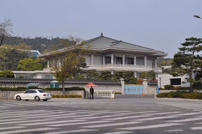 Phòng cưới Yeong Bin Gwan trong khách sạn được mệnh danh là phòng cưới đẹp nhất Hàn Quốc. Ảnh: Tripadviser.