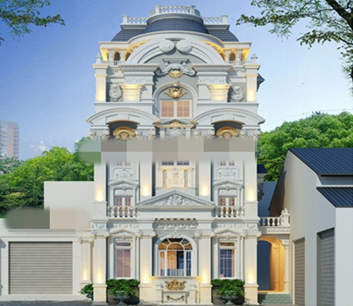 Chất cổ điển được khéo léo vận dụng vào từng đường nét, chi tiết thiết kế. Ảnh: Ngoinhaxinh.